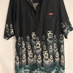 Meccaloha Black Shirt with Unique Print